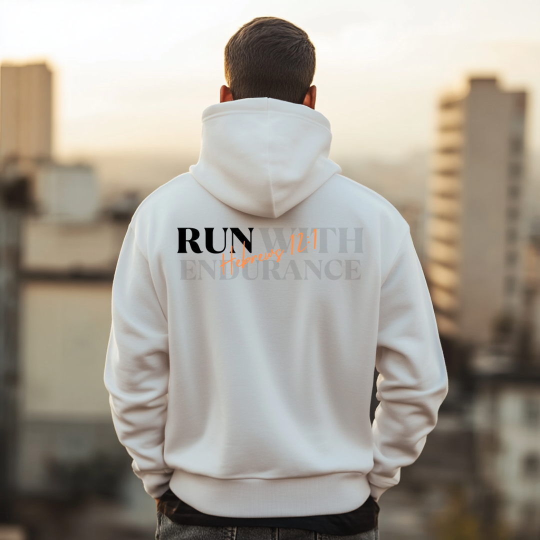 “Run With Endurance” Unisex Hoodie